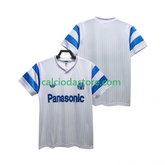Maglia Olympique de Marseille 1990 Retro Gara Home Uomo MC Maglia Olympique de Marseille 1990 Retro Gara Home Uomo MC