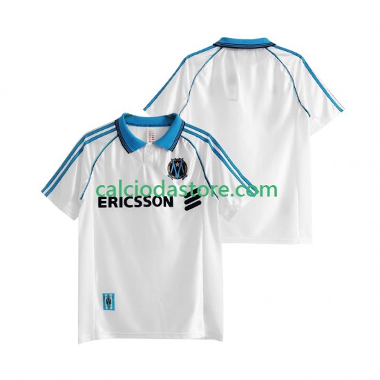 Maglia Olympique de Marseille Retro Gara Home Uomo 1998 1999 MC Maglia Olympique de Marseille Retro Gara Home Uomo 1998 1999 MC
