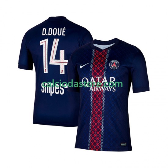 Maglia Paris Saint-Germain Desire Doue 14 Gara Home Uomo 2025-2026 MC