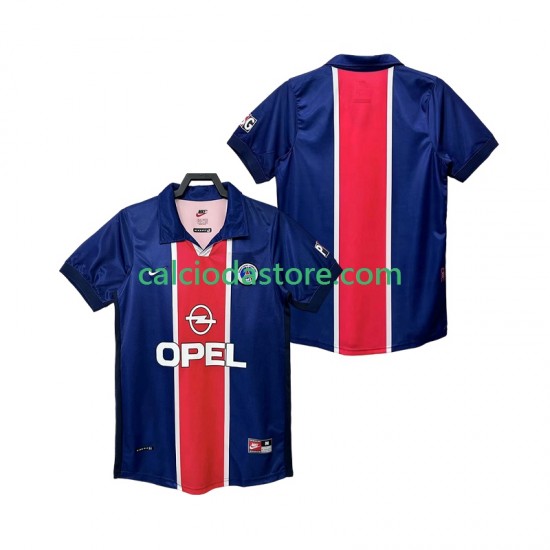 Maglia Paris Saint-Germain Retro Gara Home Uomo 1998 1999 MC Maglia Paris Saint-Germain Retro Gara Home Uomo 1998 1999 MC