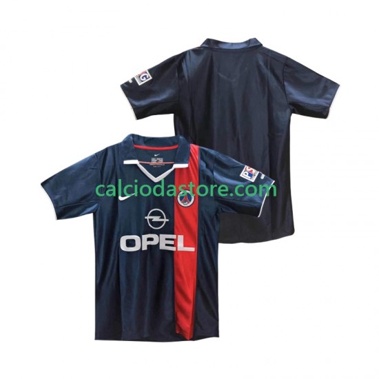 Maglia Paris Saint-Germain 2001 Retro Gara Home Uomo 2002 MC Maglia Paris Saint-Germain 2001 Retro Gara Home Uomo 2002 MC