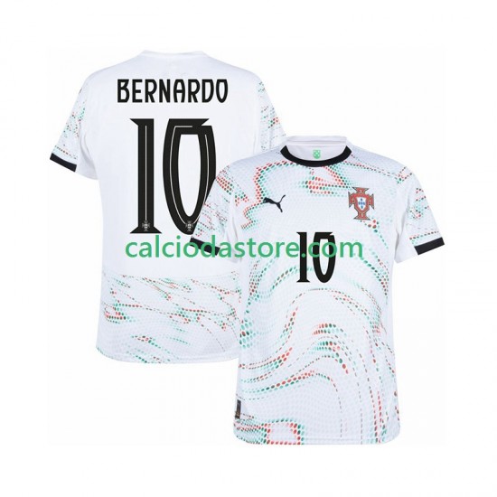 Maglia Portogallo Bernardo Silva 10 Gara Away Uomo 2025-2026 MC Maglia Portogallo Bernardo Silva 10 Gara Away Uomo 2025-2026 MC