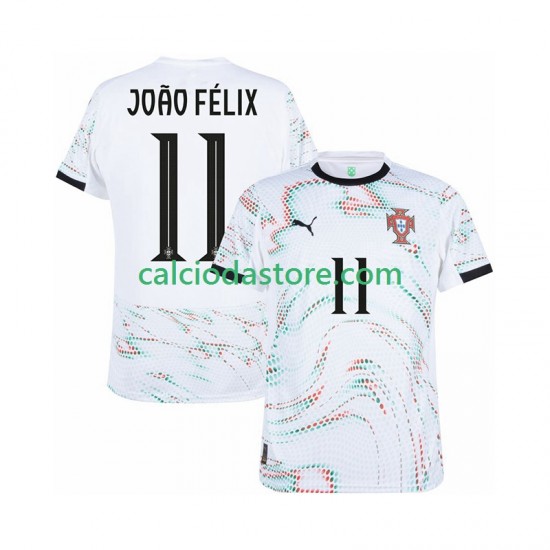 Maglia Portogallo Joao Felix 11 Gara Away Uomo 2025-2026 MC