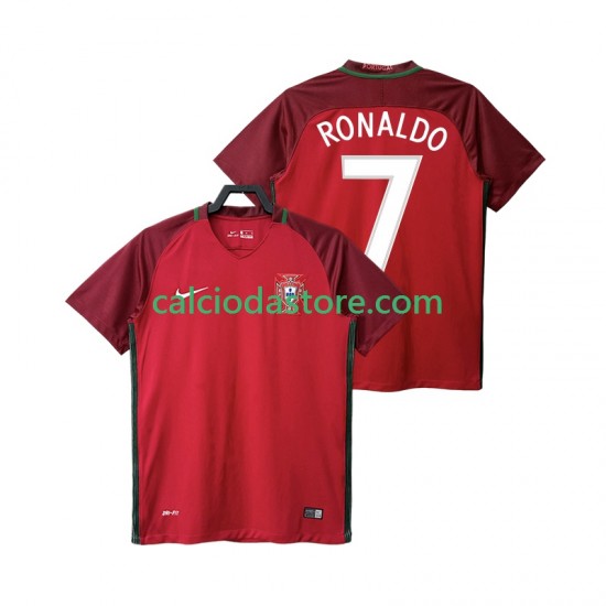 Maglia Portogallo RONALDO 7 2016 Retro Gara Home Uomo MC Maglia Portogallo RONALDO 7 2016 Retro Gara Home Uomo MC