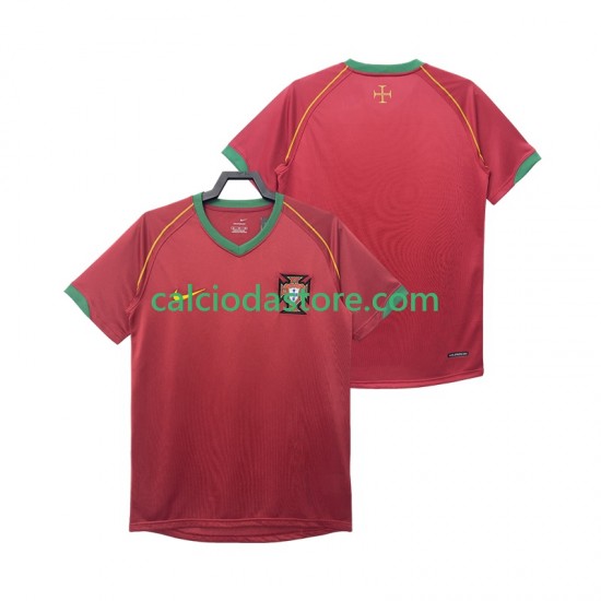 Maglia Portogallo Retro Gara Home Uomo 2006 MC Maglia Portogallo Retro Gara Home Uomo 2006 MC