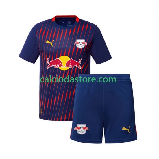 Maglia RB Leipzig Gara Away Completo Bambino 2-13 Anni 2025-2026 MC