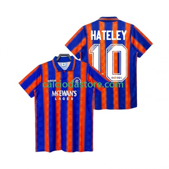 Maglia Rangers HATELEY 10 1993 Retro Gara Away Uomo 1994 MC Maglia Rangers HATELEY 10 1993 Retro Gara Away Uomo 1994 MC