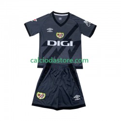 Maglia Rayo Vallecano Gara Terza Completo Bambino 2-13 Anni 2024-2025 MC