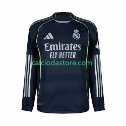 Maglia Real Madrid Gara Away Uomo 2025-2026 ML