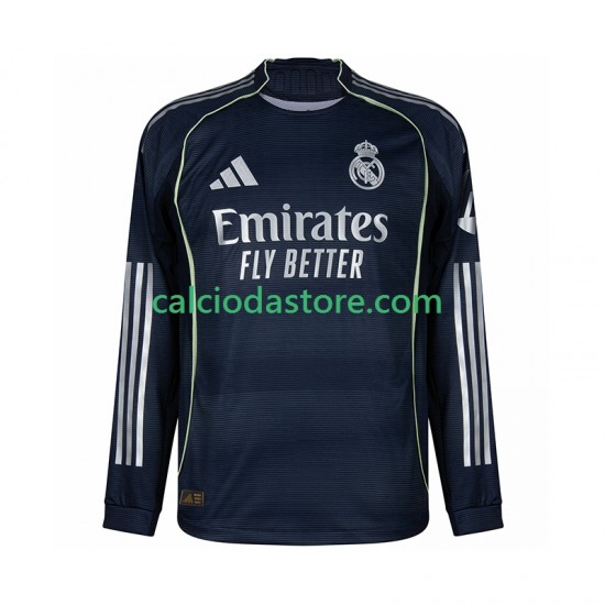 Maglia Real Madrid Gara Away Uomo 2025-2026 ML Maglia Real Madrid Gara Away Uomo 2025-2026 ML