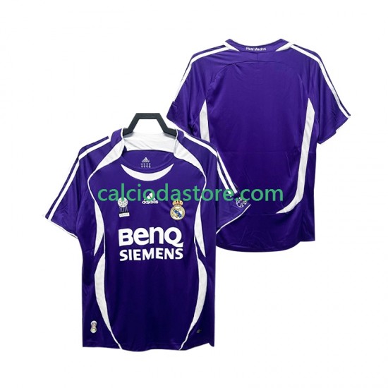 Maglia Real Madrid 2007 Retro Gara Away Uomo 2006 MC