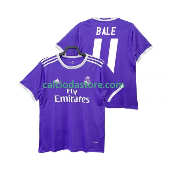 Maglia Real Madrid BALE 11 2016 2017 Retro Gara Away Uomo MC