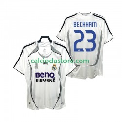 Maglia Real Madrid BECKHAM 23 2007 Retro Gara Home Uomo 2006 MC