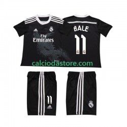 Maglia Real Madrid Bale 11 2014 Retro Gara Terza Completo Bambino 2-13 Anni MC