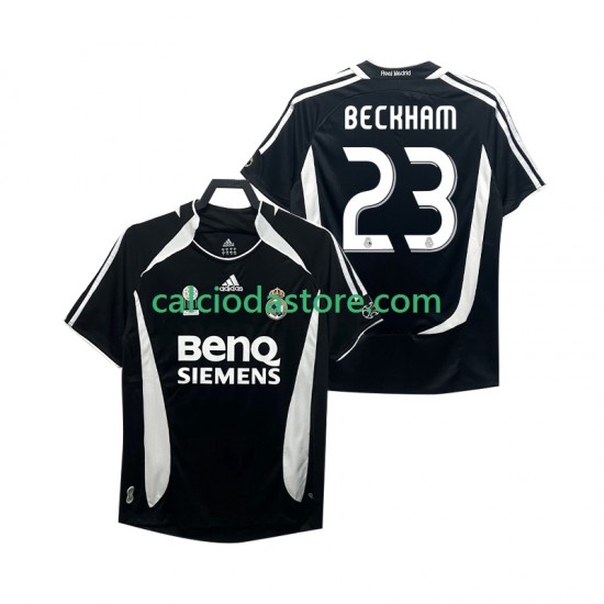 Maglia Real Madrid Beckham 23 2007 Retro Gara Terza Uomo 2006 MC Maglia Real Madrid Beckham 23 2007 Retro Gara Terza Uomo 2006 MC