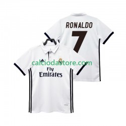 Maglia Real Madrid CRISTIANO RONALDO 7 2017 2018 Retro Gara Home Uomo MC