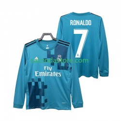 Maglia Real Madrid CRISTIANO RONALDO 7 2017 2018 Retro Gara Terza Uomo ML