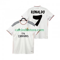 Maglia Real Madrid Cristiano Ronaldo 7 2013 2014 Retro Gara Home Uomo MC