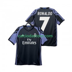 Maglia Real Madrid Cristiano Ronaldo 7 2016 2017 Retro Gara Terza Uomo MC