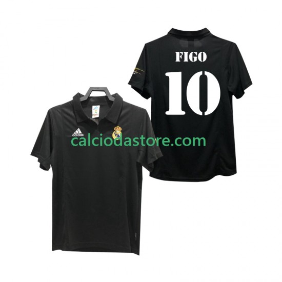 Maglia Real Madrid FIGO 10 2003 Retro Gara Away Uomo 2002 MC