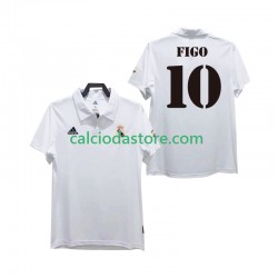Maglia Real Madrid FIGO 10 2003 Retro Gara Home Uomo 2002 MC