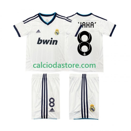 Maglia Real Madrid KAKA 8 2012 2013 Retro Gara Home Completo Bambino 2-13 Anni MC