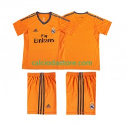 Maglia Real Madrid 2013 2014 Retro Gara Terza Completo Bambino 2-13 Anni MC
