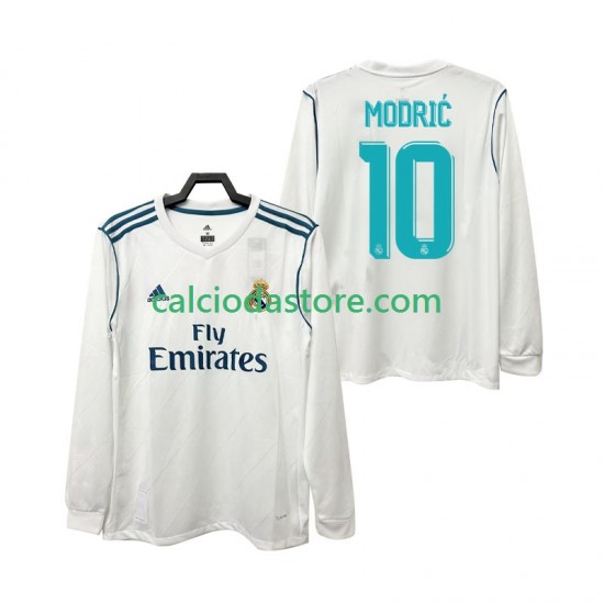 Maglia Real Madrid Modrić 10 2017 2018 Retro Gara Home Uomo ML