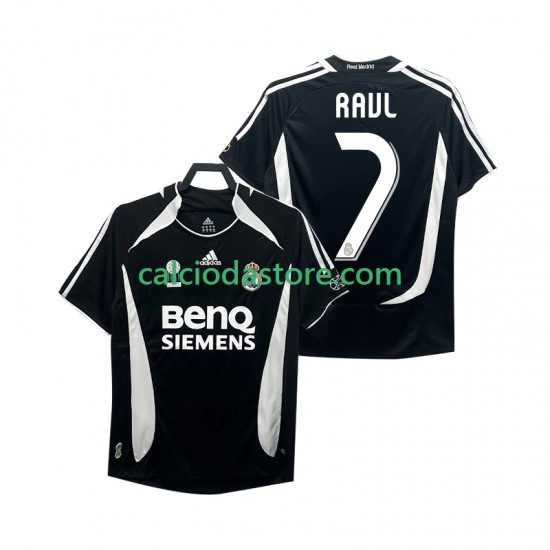 Maglia Real Madrid RAUL 7 2007 Retro Gara Terza Uomo 2006 MC Maglia Real Madrid RAUL 7 2007 Retro Gara Terza Uomo 2006 MC