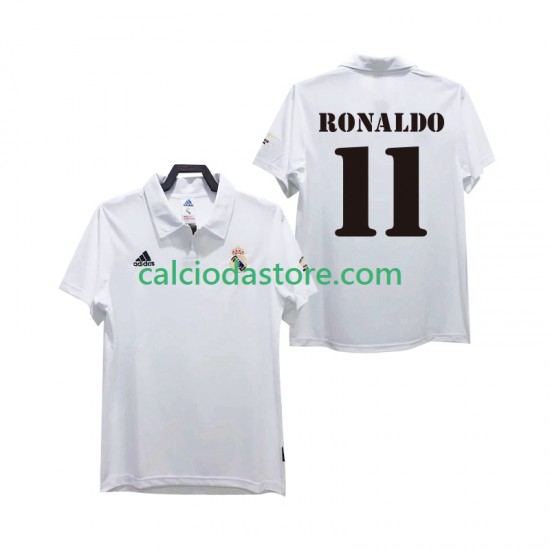 Maglia Real Madrid RONALDO 11 2003 Retro Gara Home Uomo 2002 MC Maglia Real Madrid RONALDO 11 2003 Retro Gara Home Uomo 2002 MC