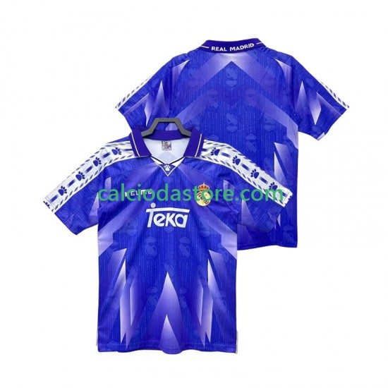 Maglia Real Madrid 1996 1997 Retro Gara Away Uomo MC Maglia Real Madrid 1996 1997 Retro Gara Away Uomo MC