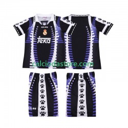 Maglia Real Madrid 1997 Retro Gara Terza Completo Bambino 2-13 Anni 1998 MC