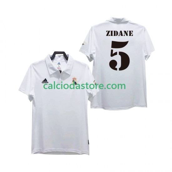 Maglia Real Madrid ZIDANE 5 2003 Retro Gara Home Uomo 2002 MC Maglia Real Madrid ZIDANE 5 2003 Retro Gara Home Uomo 2002 MC