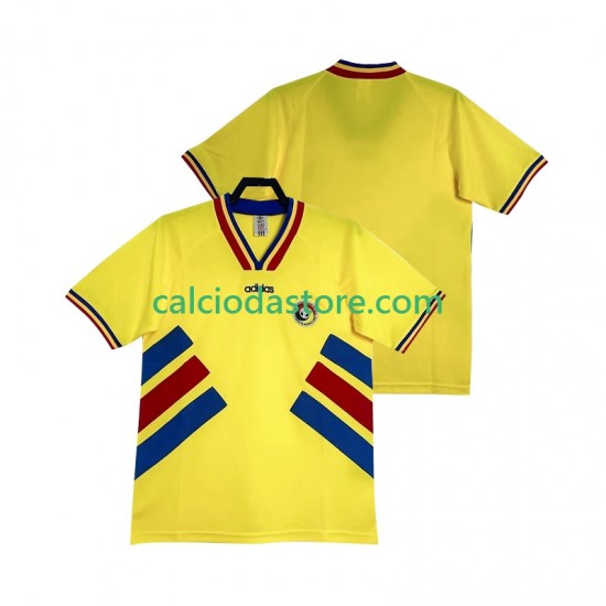 Maglia Romania Retro Gara Home Uomo 1994 MC Maglia Romania Retro Gara Home Uomo 1994 MC