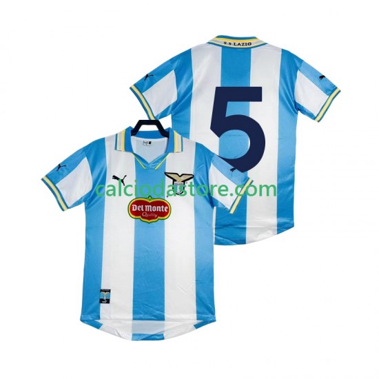 Maglia SS Lazio 5 2000 Retro Gara Home Uomo 1999 MC Maglia SS Lazio 5 2000 Retro Gara Home Uomo 1999 MC