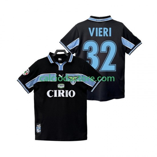 Maglia SS Lazio VIERI 32 Retro Gara Away Uomo 1998 1999 MC Maglia SS Lazio VIERI 32 Retro Gara Away Uomo 1998 1999 MC