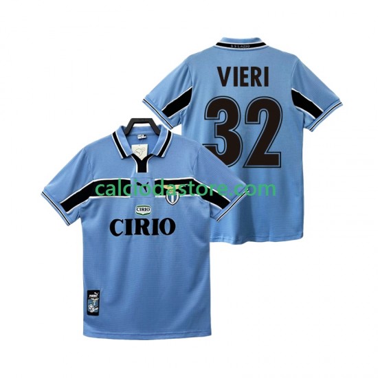 Maglia SS Lazio VIERI 32 Retro Gara Home Uomo 1998 1999 MC Maglia SS Lazio VIERI 32 Retro Gara Home Uomo 1998 1999 MC