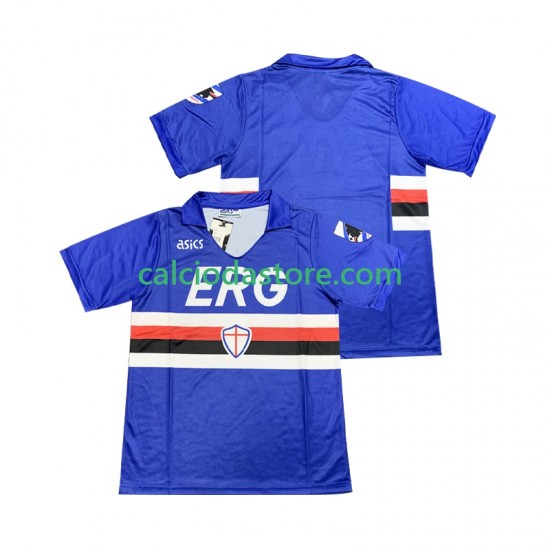 Maglia Sampdoria 1990 1991 Retro Gara Home Uomo MC