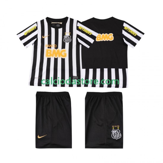 Maglia Santos 2013 Retro Gara Away Completo Bambino 2-13 Anni MC