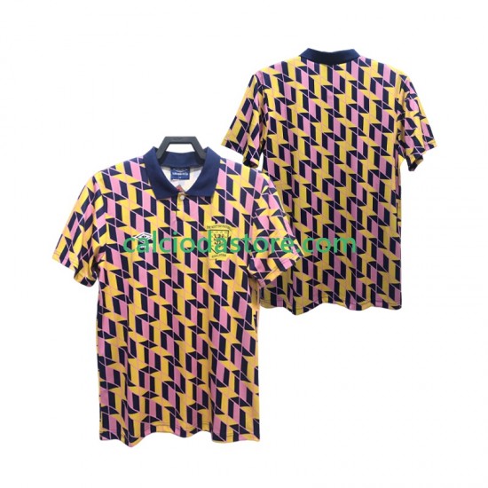Maglia Scozia 1988 1989 Retro Gara Terza Uomo MC Maglia Scozia 1988 1989 Retro Gara Terza Uomo MC