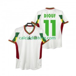 Maglia Senegal DIOUF 11 Retro Gara Home Uomo 2002 MC