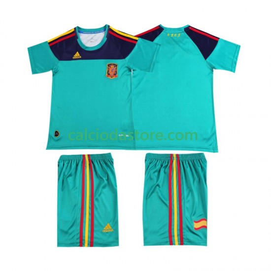 Maglia Portiere Spagna Retro Gara Home Completo Bambino 2-13 Anni 2010 MC