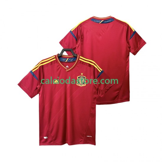 Maglia Spagna 2012 Retro Gara Home Uomo MC