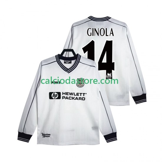 Maglia Tottenham Hotspur GINOLA 14 1997 Retro Gara Home Uomo 1999 ML Maglia Tottenham Hotspur GINOLA 14 1997 Retro Gara Home Uomo 1999 ML