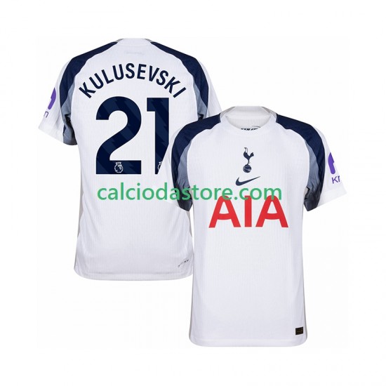 Maglia Tottenham Hotspur Kulusevski 21 Gara Home Uomo 2025-2026 MC