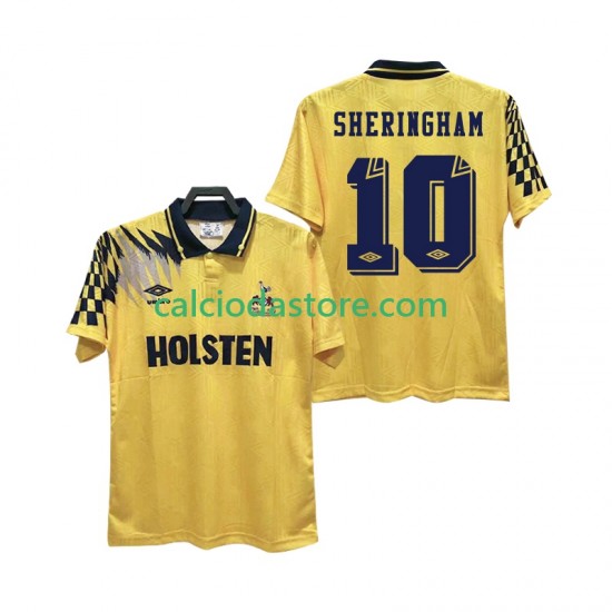 Maglia Tottenham Hotspur SHERINGHAM 10 1992 Retro Gara Away Uomo 1994 MC Maglia Tottenham Hotspur SHERINGHAM 10 1992 Retro Gara Away Uomo 1994 MC