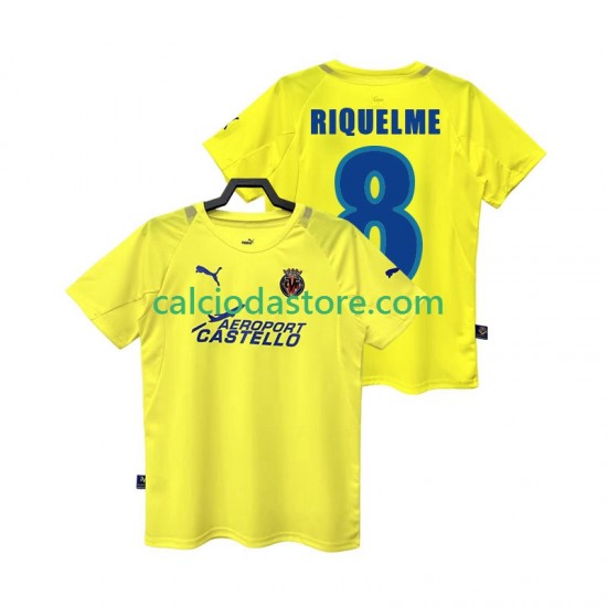 Maglia Villarreal CF RIQUELME 8 2005 Retro Gara Home Uomo 2006 MC Maglia Villarreal CF RIQUELME 8 2005 Retro Gara Home Uomo 2006 MC