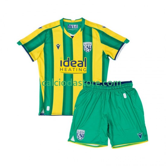 Maglia West Bromwich Albion Gara Away Completo Bambino 2-13 Anni 2025-2026 MC Maglia West Bromwich Albion Gara Away Completo Bambino 2-13 Anni 2025-2026 MC