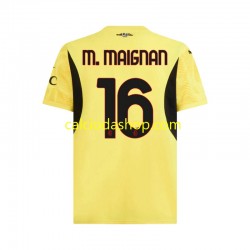 Maglia Portiere AC Milan Mike Maignan 16 Gara Away Uomo 2024-2025 MC
