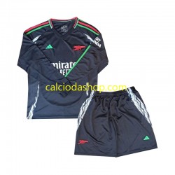 Maglia Arsenal Gara Away Completo Bambino 2-13 Anni 2024-2025 ML